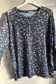 Bobby Mesh Layering Top Terrazzo Spot Prussian Navy